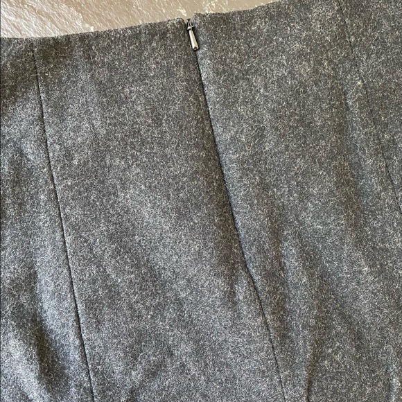 RW & Co Authentic quality wool skirt gray - Picture 9 of 11